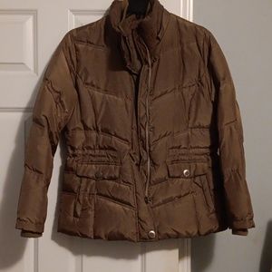 Jacket, bronze color, size large, excellent condition